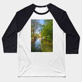 Tranquility at Chateau D'Azay-Le-Rideau Baseball T-Shirt